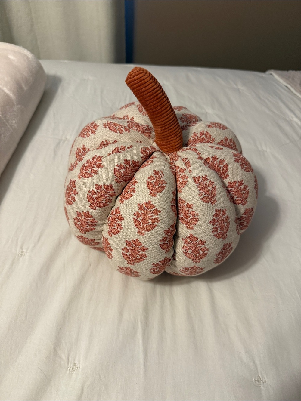 Threshold pumpkin pillow